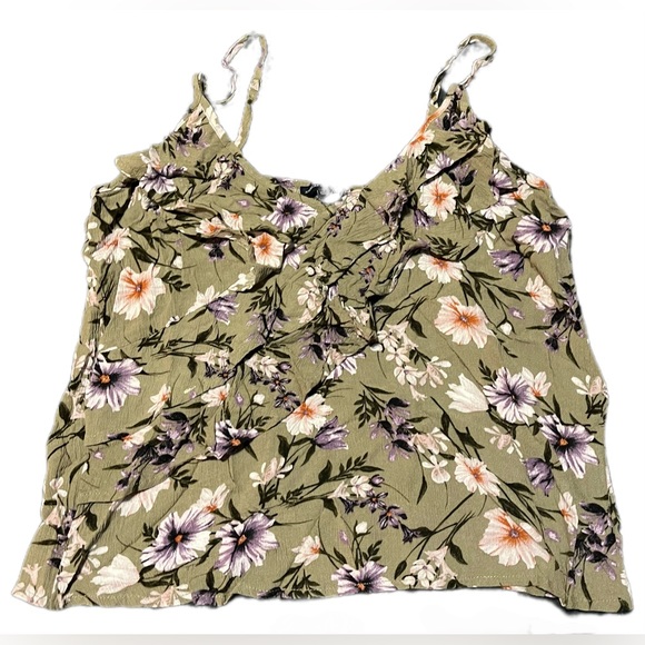 Floral Blouse Tanktop - Picture 1 of 4